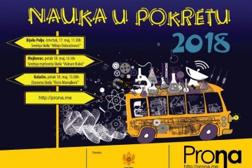 Putujući festival “Nauka u pokretu”,   2. i 3. 10. 2019. godine